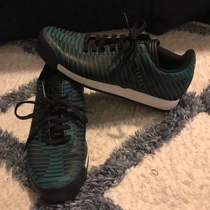 Adidas Samoa Originals Green Black Stripes Shoes